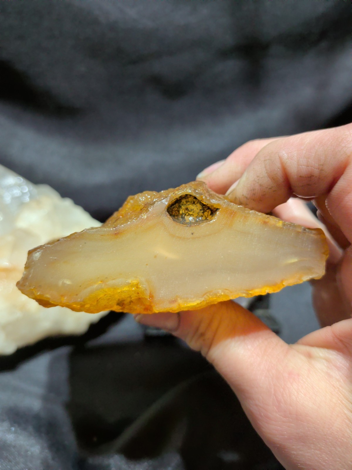 Golden Translucent Specimen Unpolished (1lb 4oz)