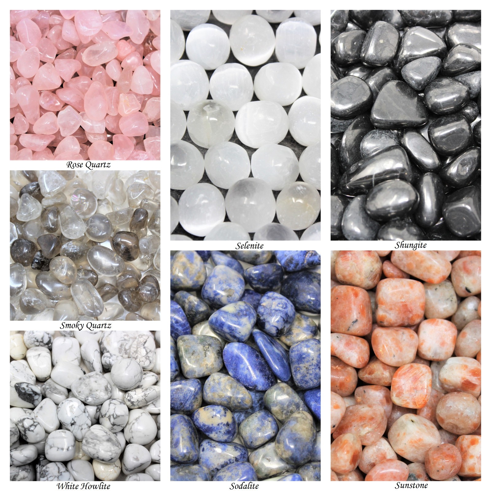 1/4 lb Tumbled Stones: U Choose Type TAKE 15% OFF 3+ ITEMS – Wholesale Bulk 4 oz