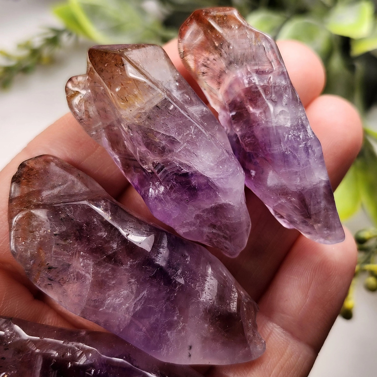 Super 7 Polished Crystal from Brazil