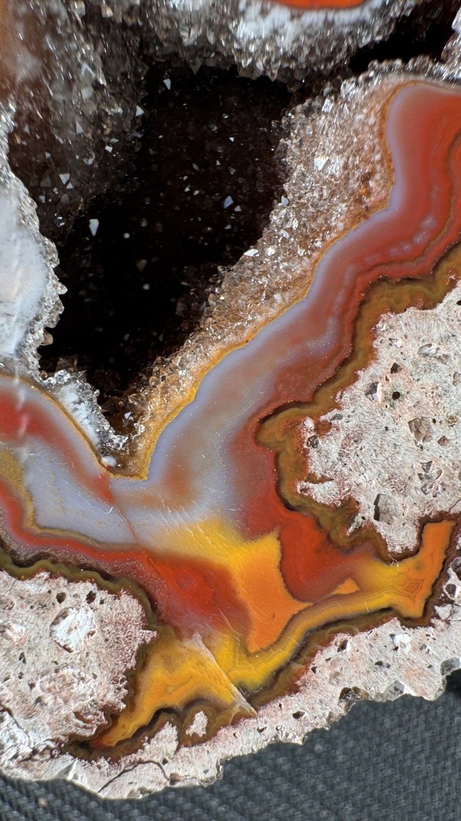 Multicolor Rare Thunderegg Agate Pair From Pujiang China