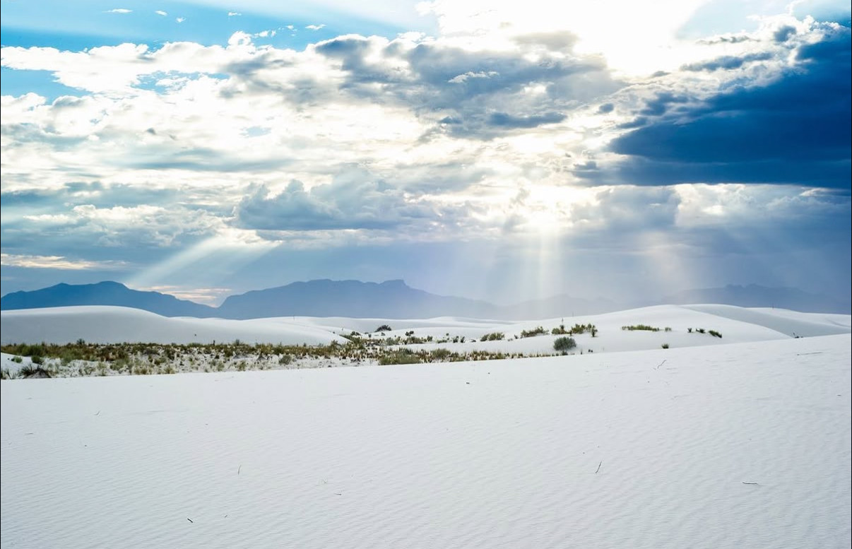 New Mexico Lake Lucero (Gypsum Sand)Sand Sample