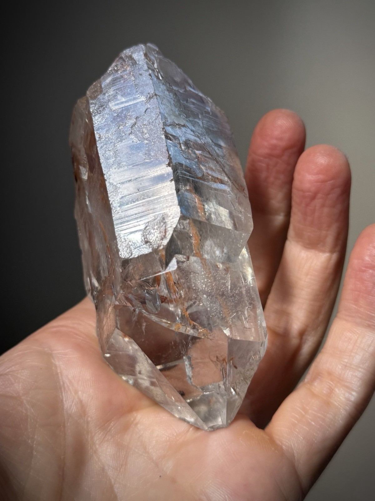 Cathedral Quartz Crystal Iron Quartz Glassy Quartz Window Quartz Brazil Crystal