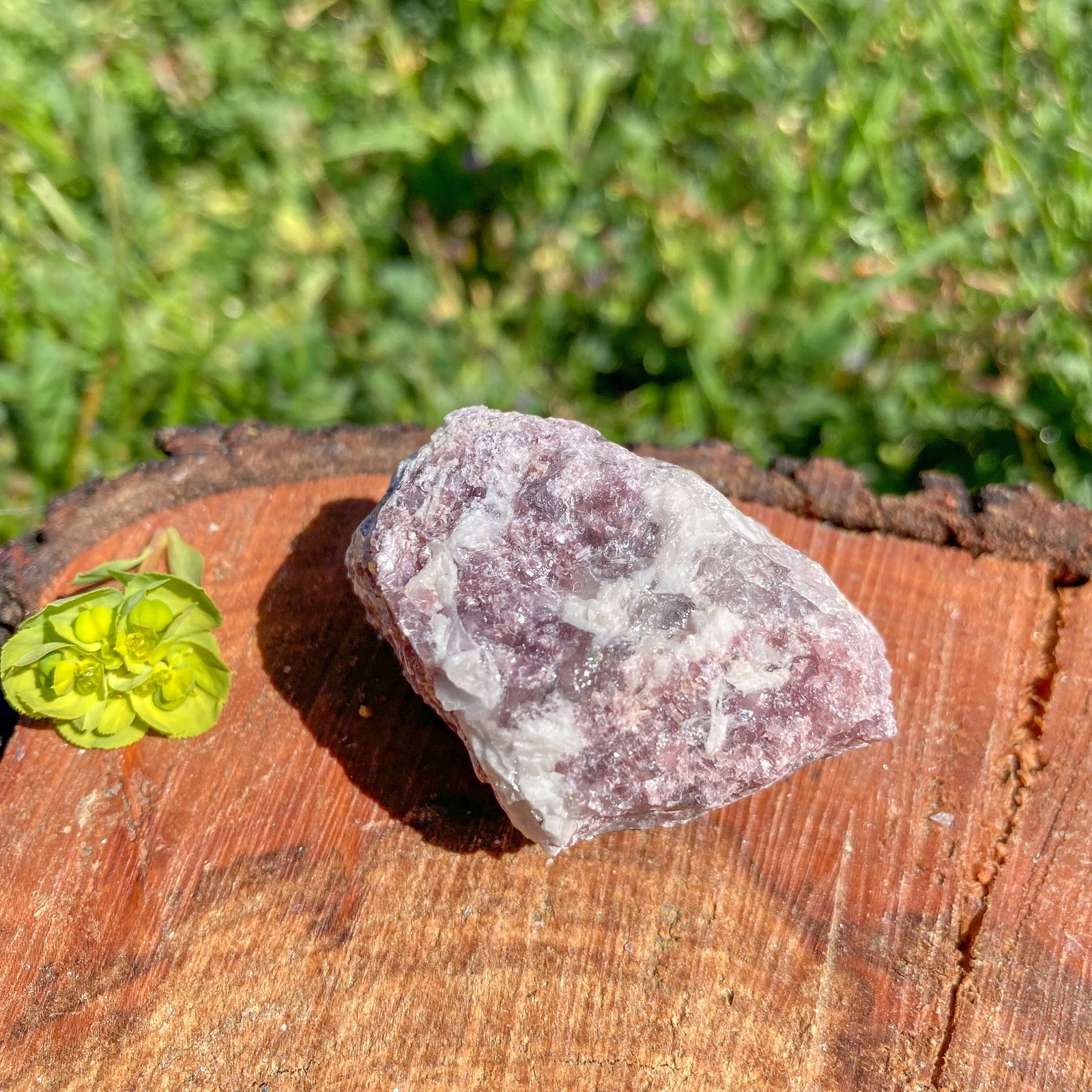 Rough Lepidolite Crystal / Stress Relief / Tranquility / Dreams / Lithium