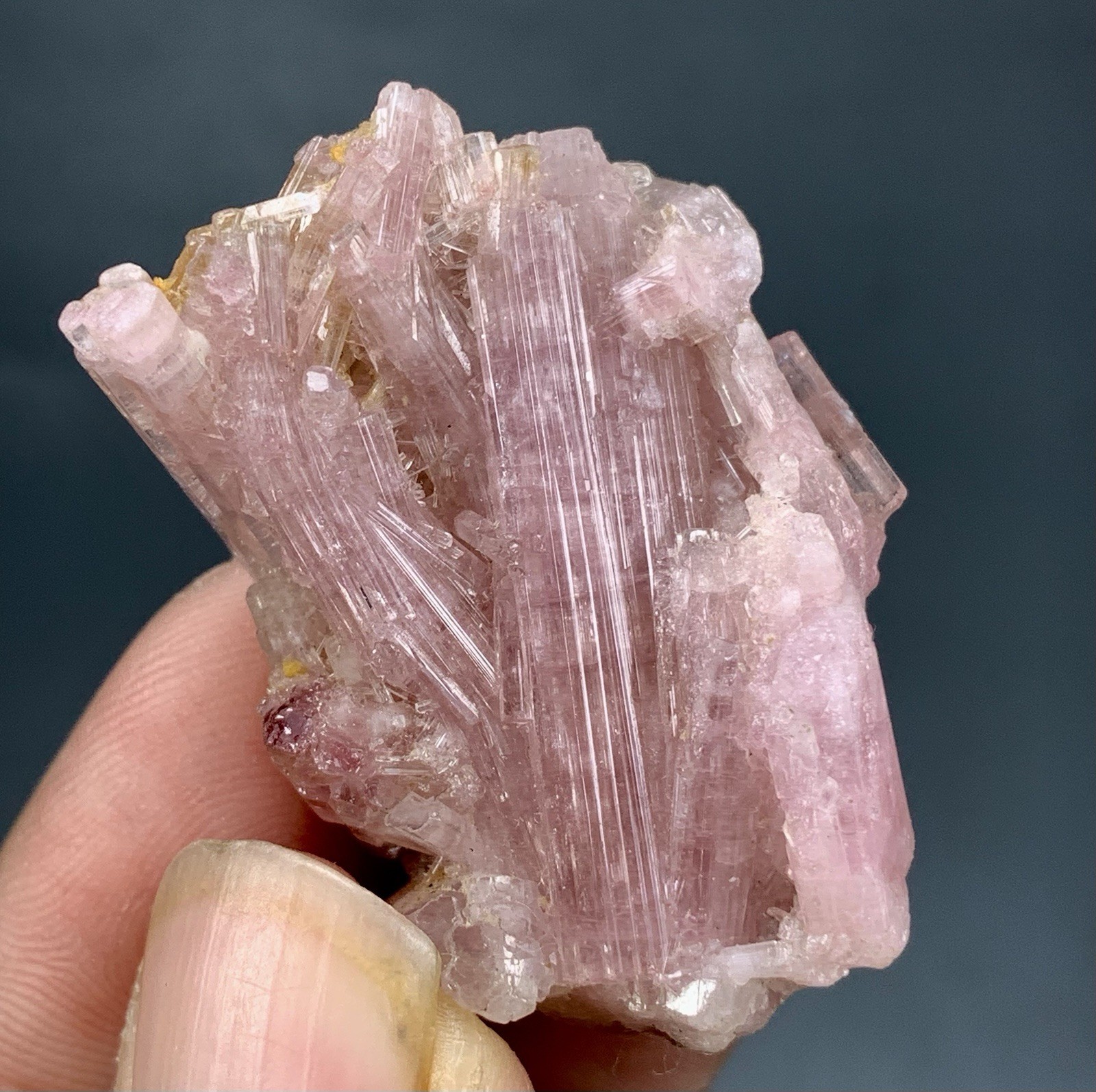 83 Cts Bunch Of Tourmaline Crystal Specimen From Afghanistan.