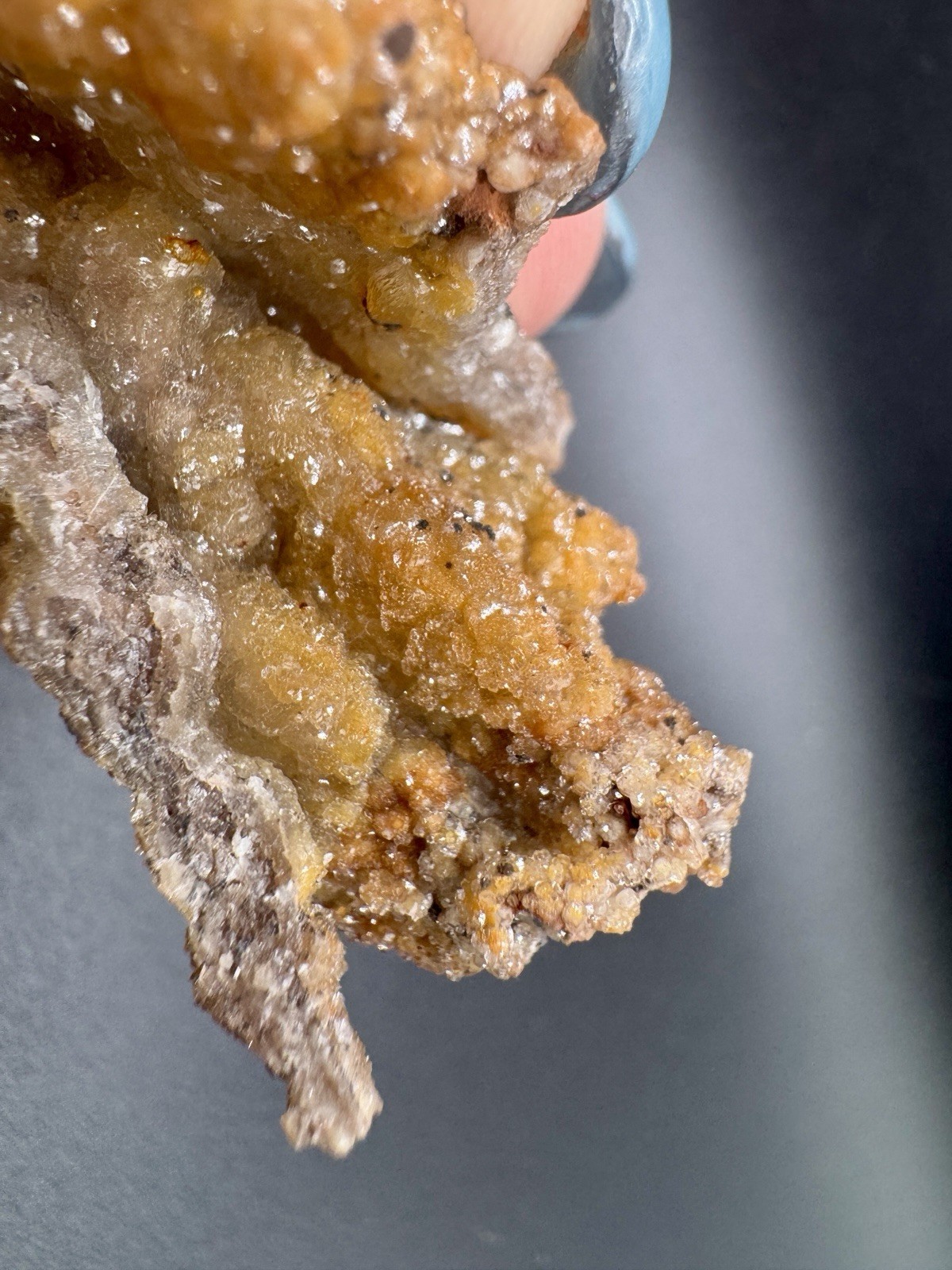 Smithsonite w/Calcite From Jean Baptista Mine, Lavrion, Greece