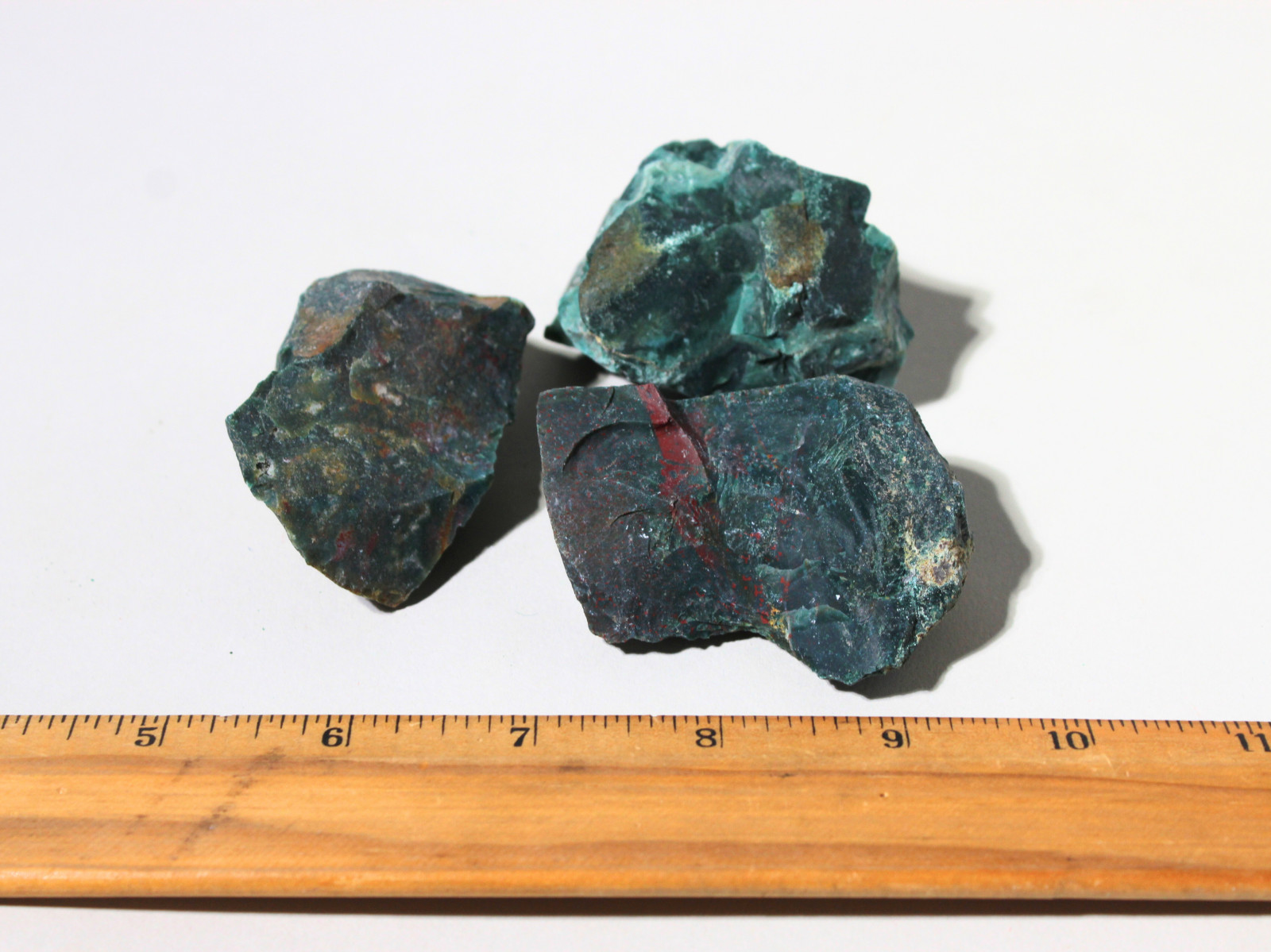 Green Bloodstone – Rough Rocks for Tumbling – Bulk Wholesale 1LB options