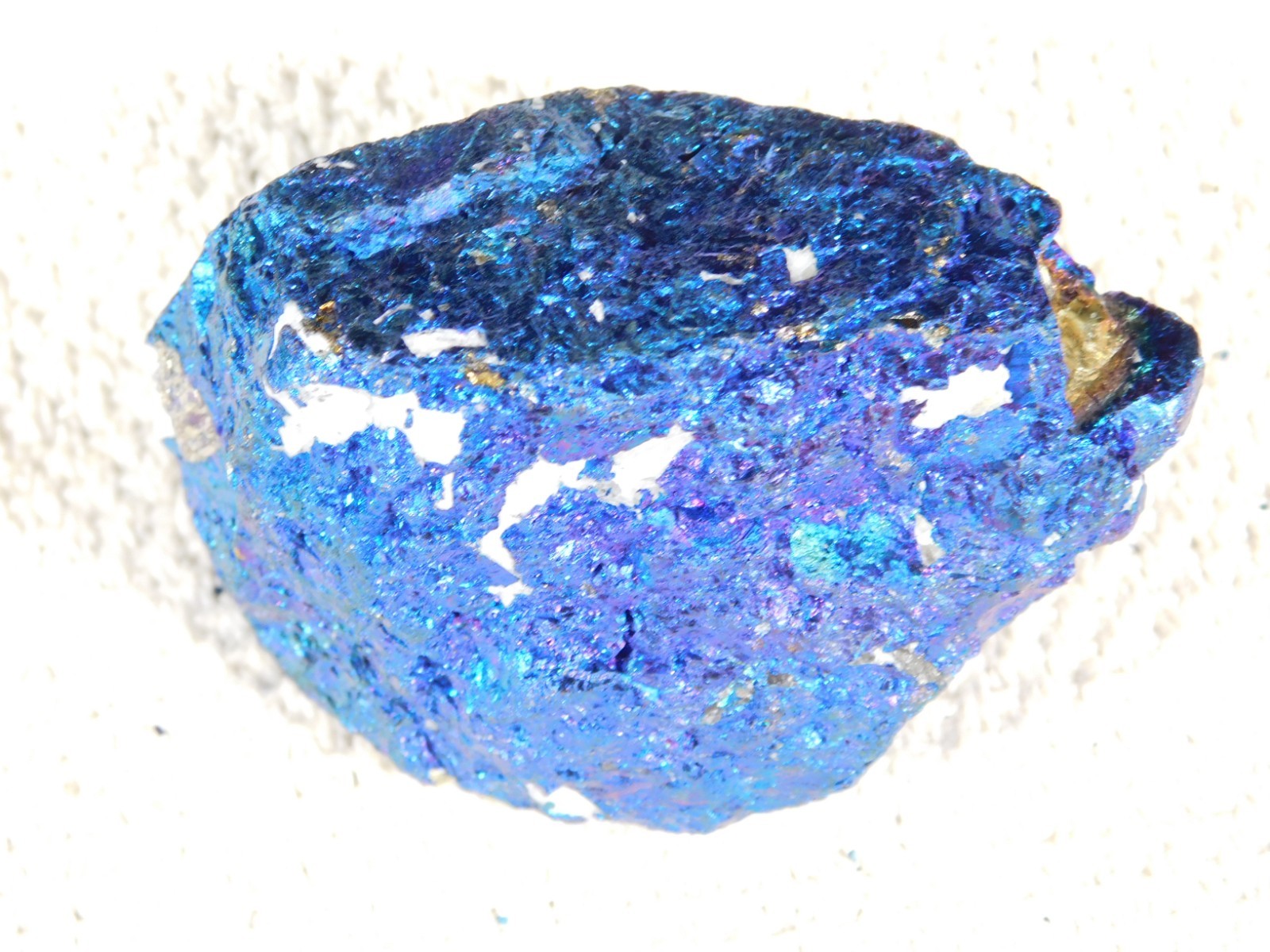 Bright IRIDESCENT Peacock Copper Chalcopyrite or Peacock Ore Mexico 173gr