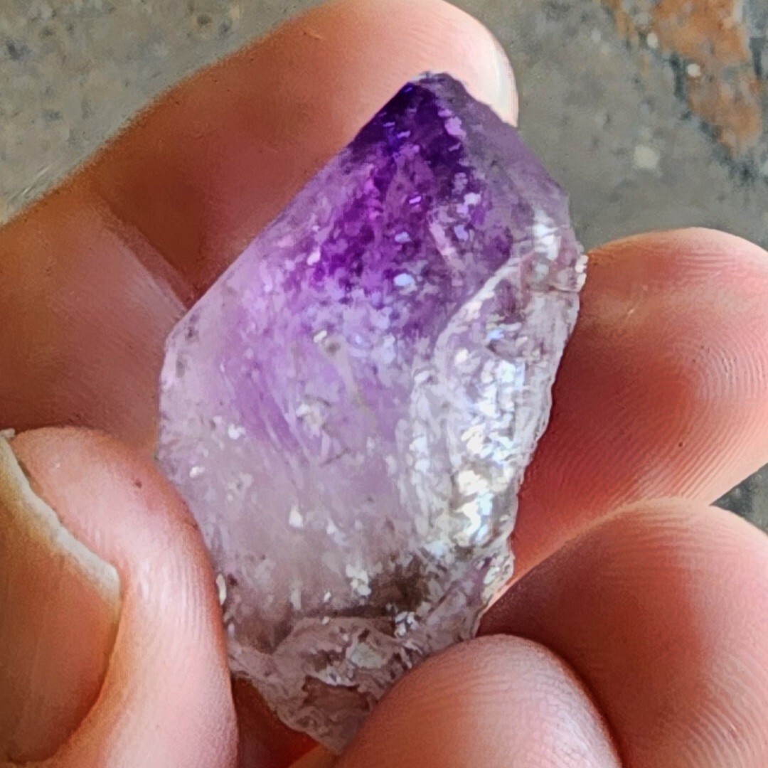 A CHOICE Glassy Gemmy Purple Amethyst crystal from KEDON, Ural, Russia Siberia