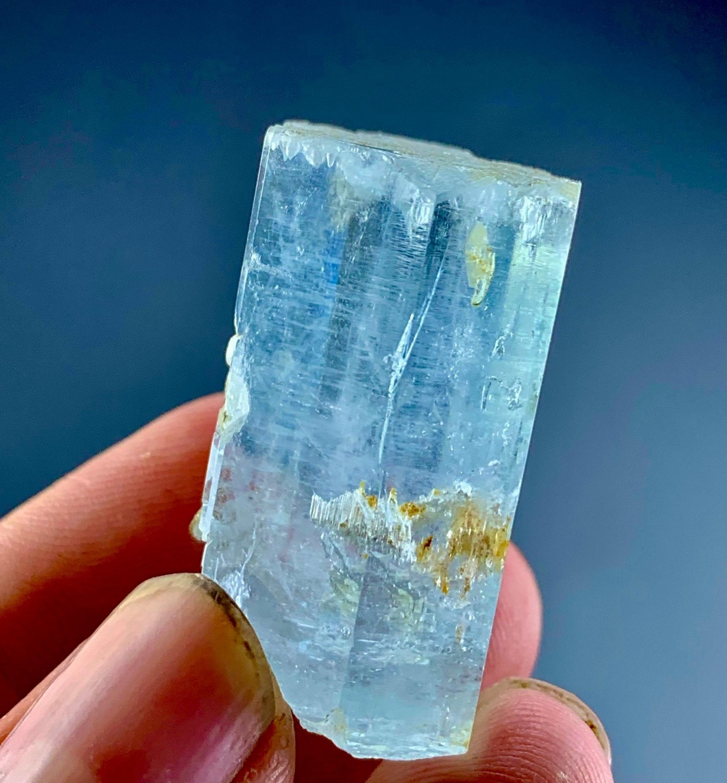 Aquamarine Crystal From Skardu Pakistan 109 Carat