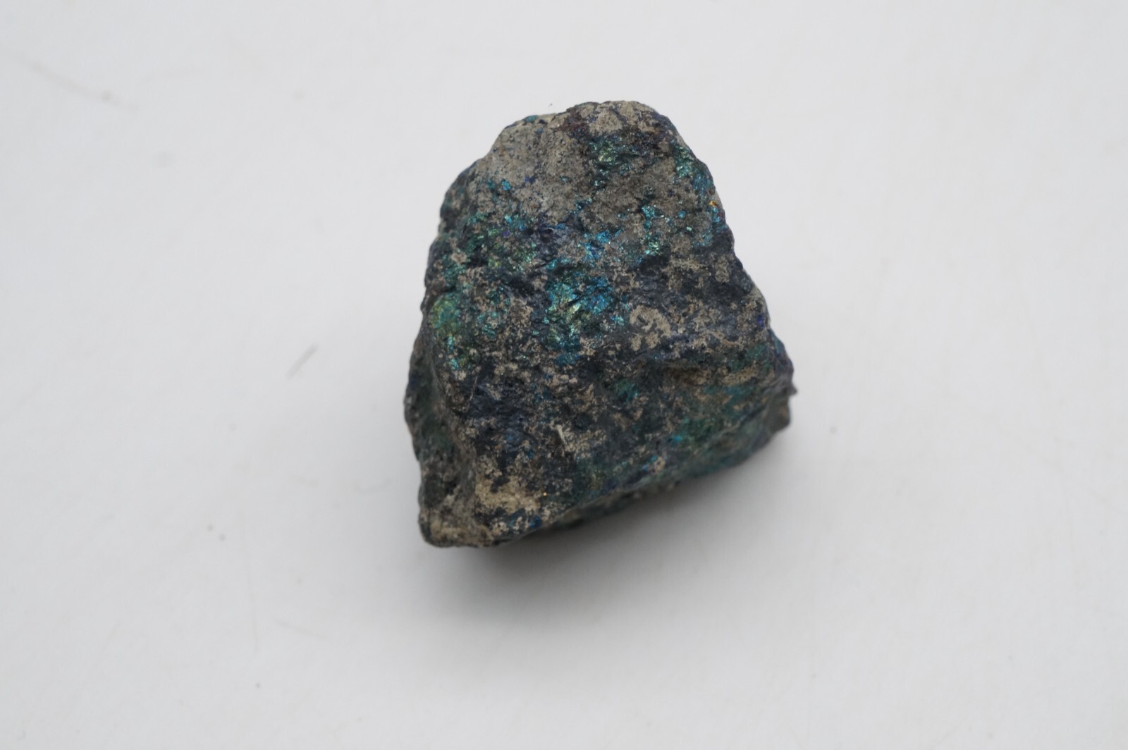 Blue and Teal Peacock Copper Stone Rock Chalcopyrite or Peacock Ore 116gr 4.1oz