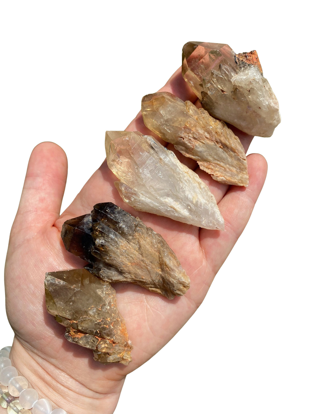 Raw Kundalini Citrine (Natural) Crystal Cluster, Natural Citrine from Congo