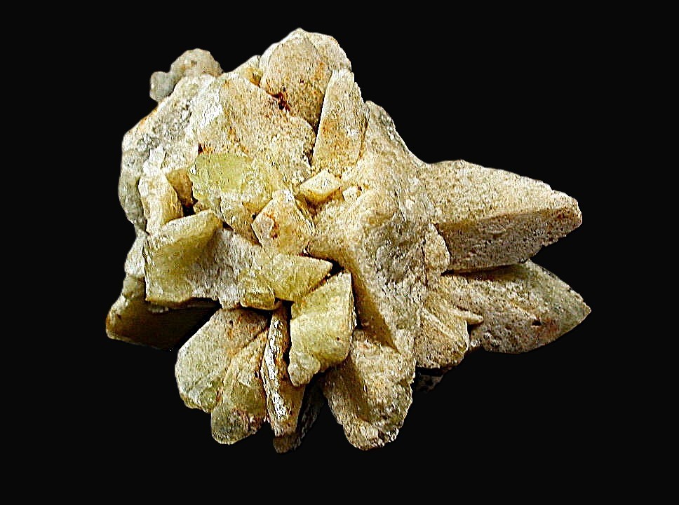 MINERALS : RARE BRAZILIANITE XTLS ON ALL SIDES WITH NO MATRIX, BRAZIL, 67.4 GMS
