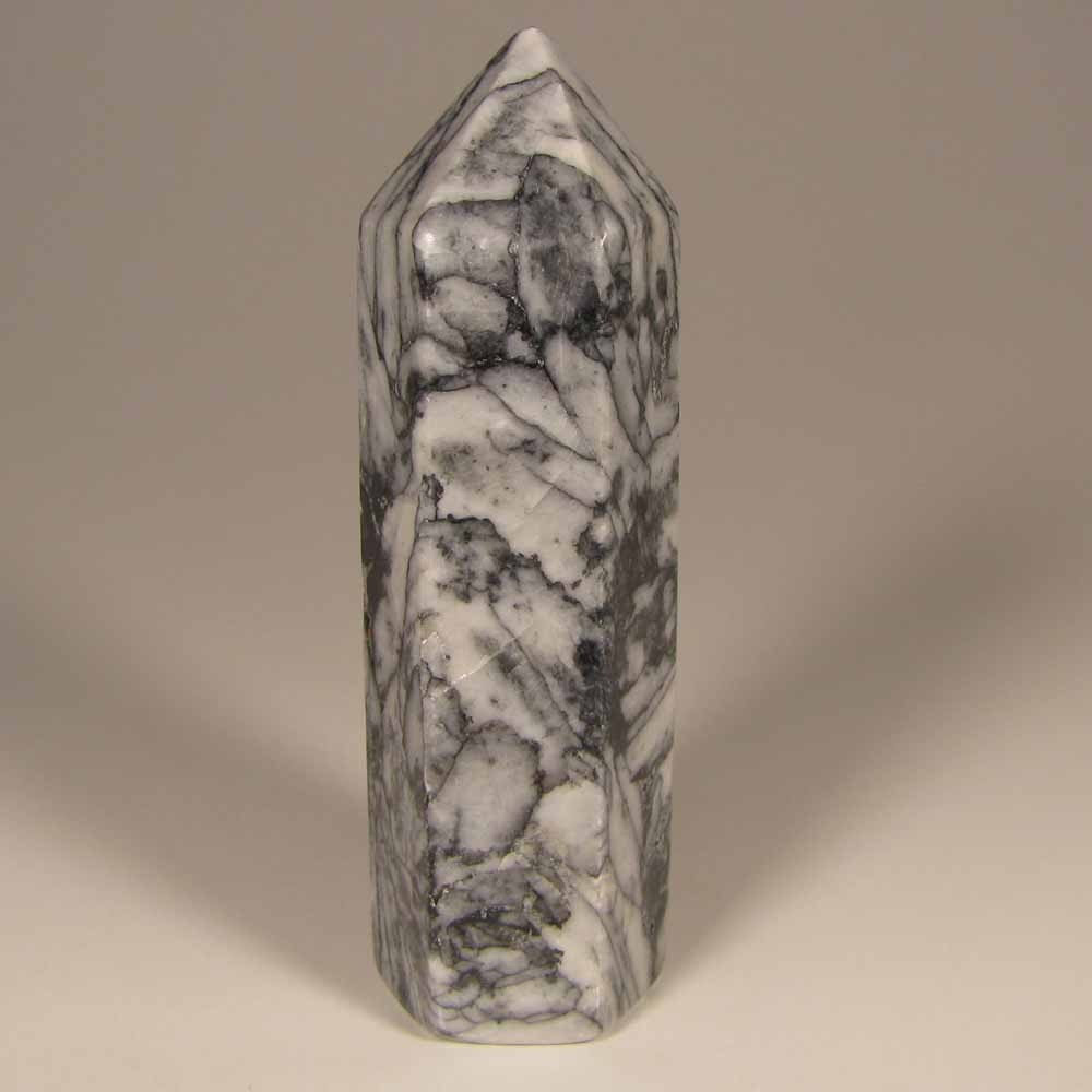 2.7″ PINOLITE Pinolith Tower Polished Gemstone Point Obelisk – Austria