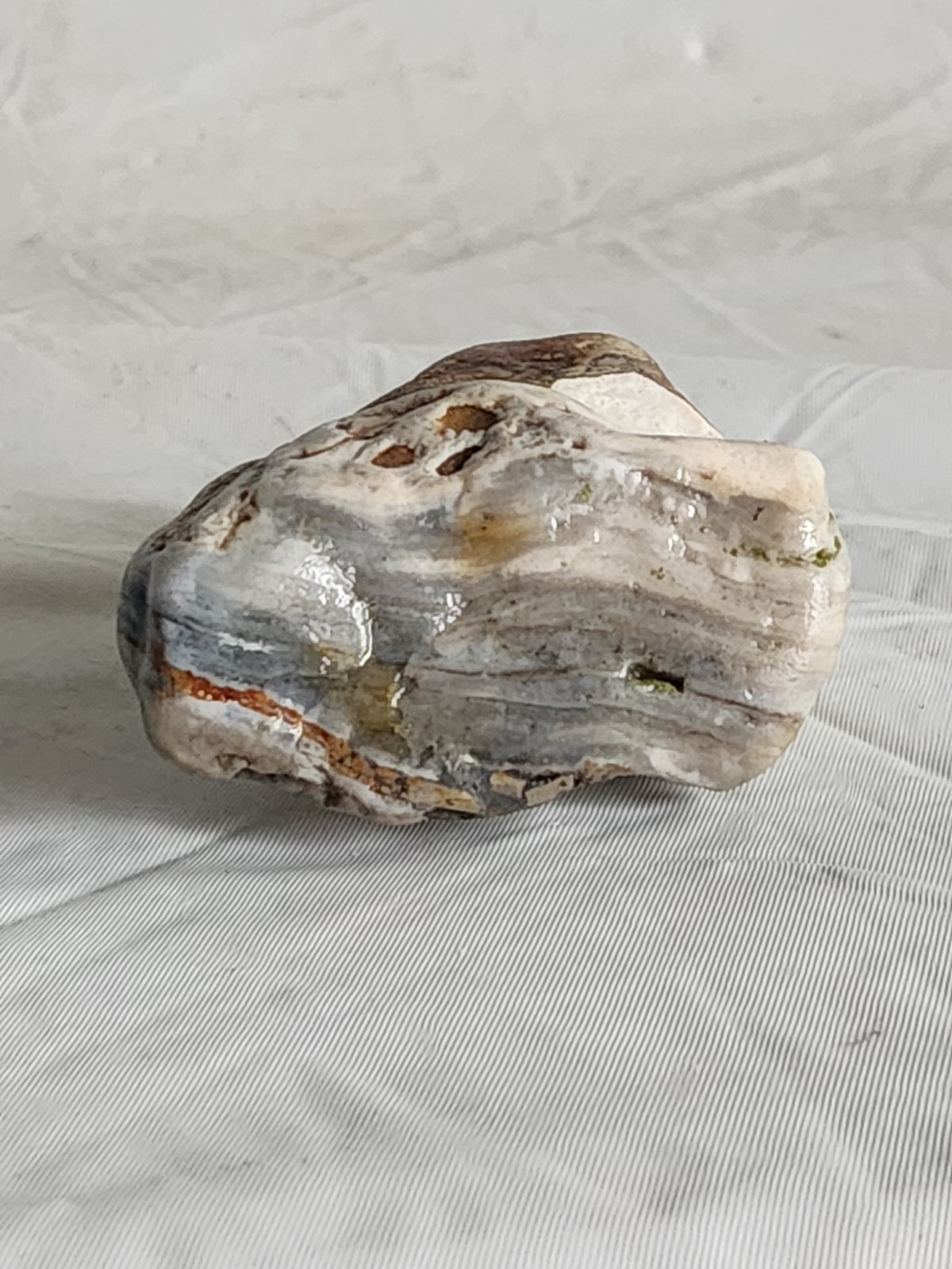 Lake Superior Agate Wisconsin 5.6 oz • Not Polished