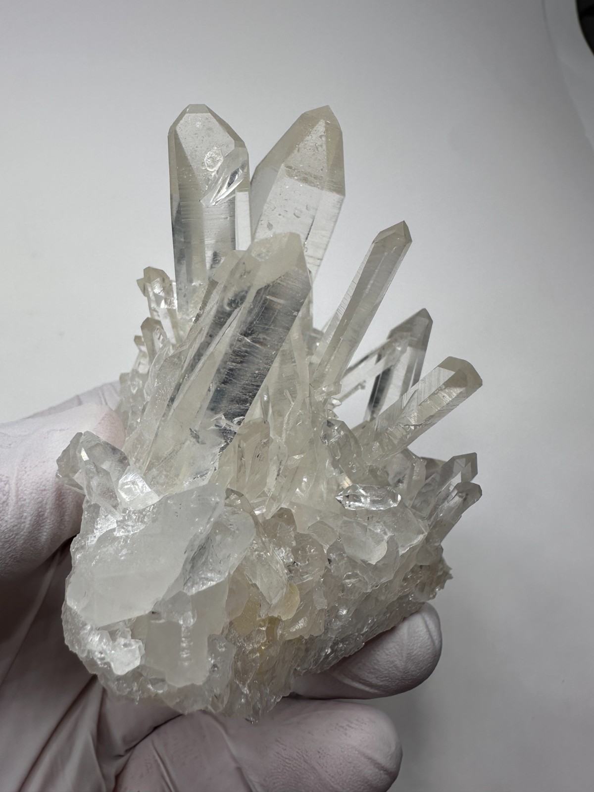 Top Quality Large Clear Arkansas Quartz Crystal Cluster