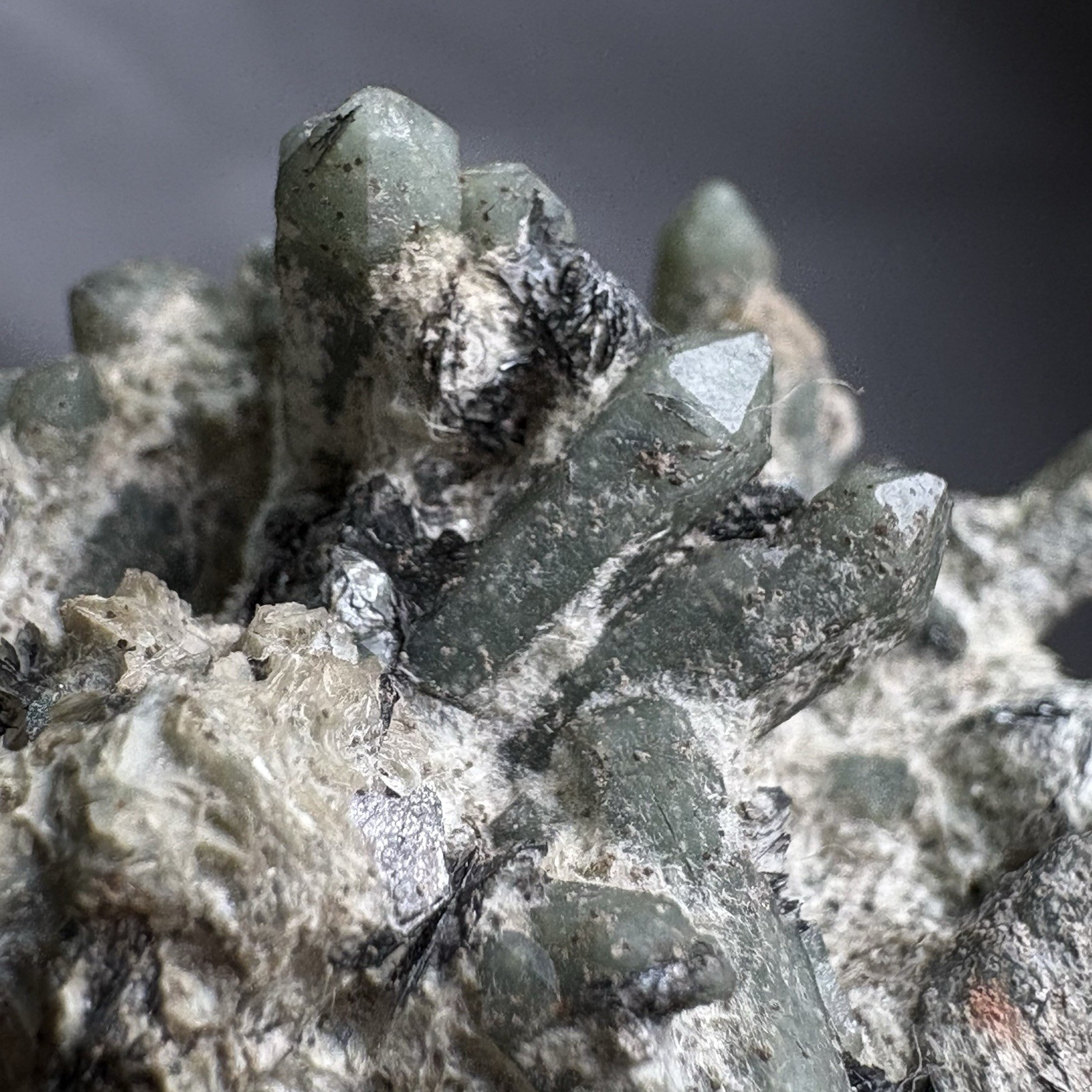 Natural Forest Crystal Green Quartz Cluster Rare Specimen Raw Mineral Heal