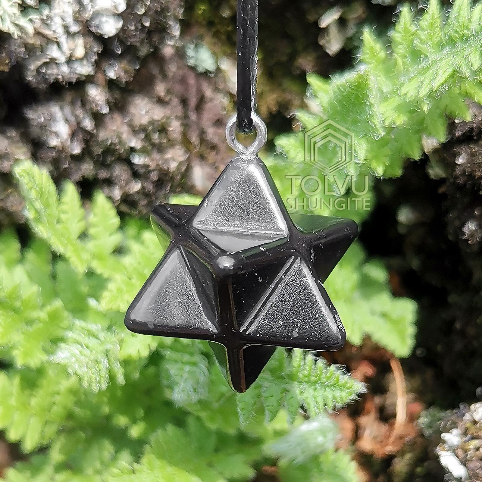 Shungite pendant Exclusive “Excellence” High Quality authentic shungite, Tolvu