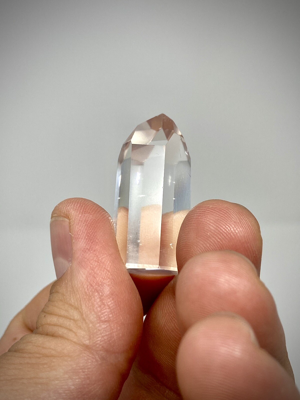 Clear Quartz Crystal Stone 1″ Natural Mineral From Brazil Wand Specimen By ZENDA