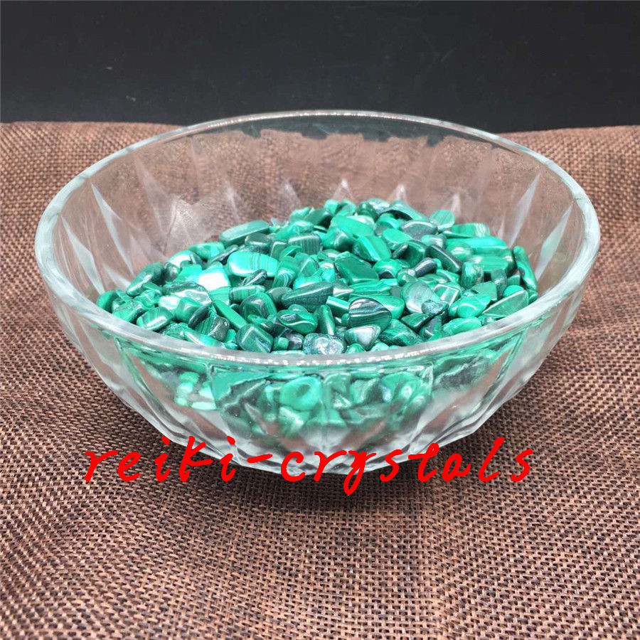 100g Tumbled A+++++ Natural Malachite Stones Gemstones Reiki Healing Crystal