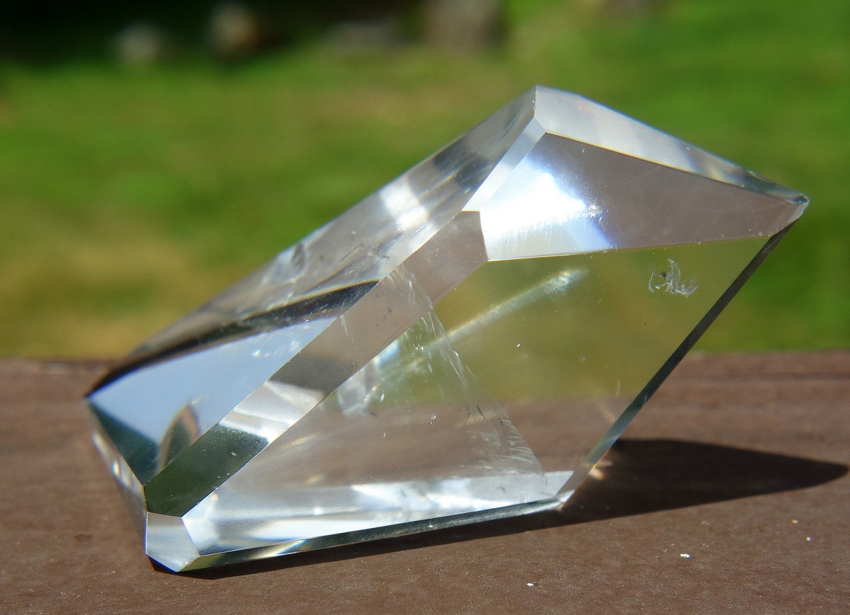 Polished Lemurian Quartz Free Form Crystal Portal