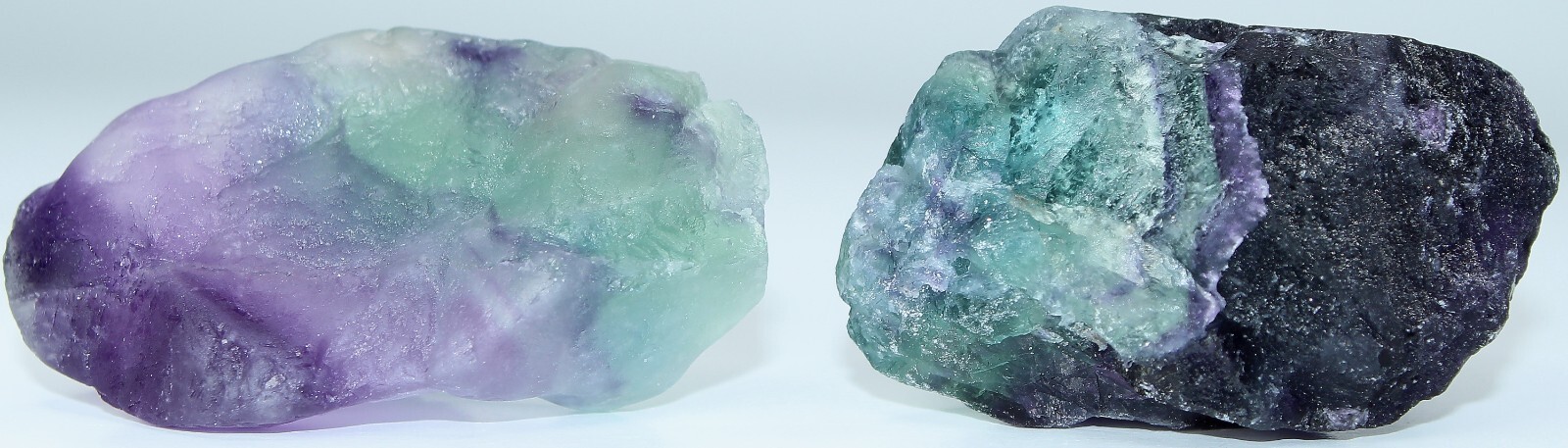 AAA Rough Mexican Rainbow Fluorite / 5 Pieces / 17.2 oz (487.61 gr) 2258