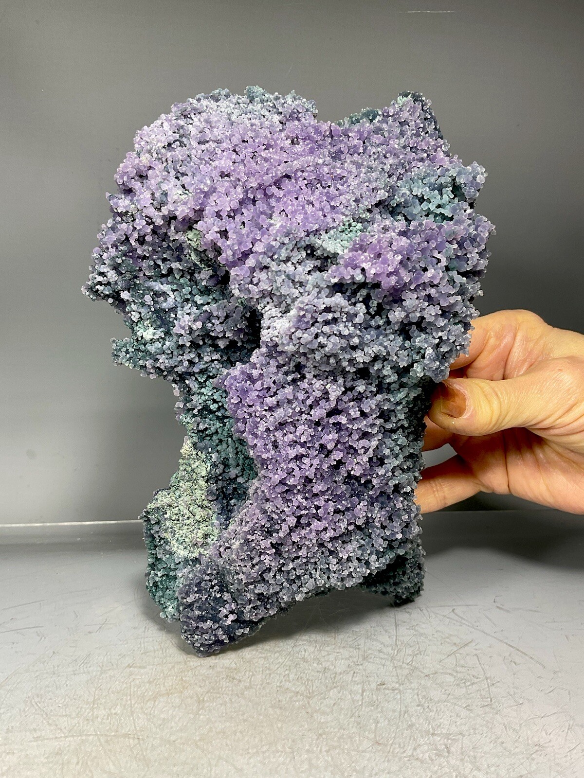 SS Rocks – Botryoidal Purple Chalcedony “Grape Agate” (Indonesia) 2.33lbs