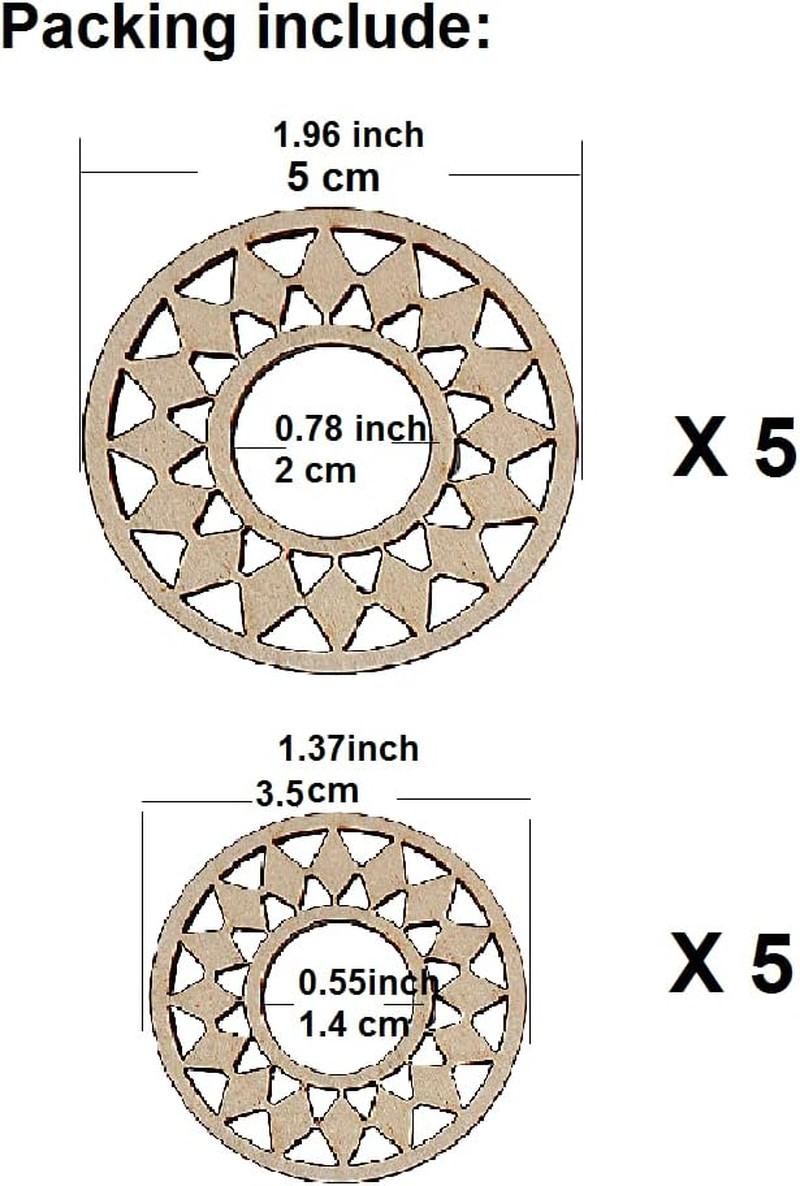 10PCS Wooden Crystal Ball Stand Sphere Holder Display Egg Rock Base 20-100mm