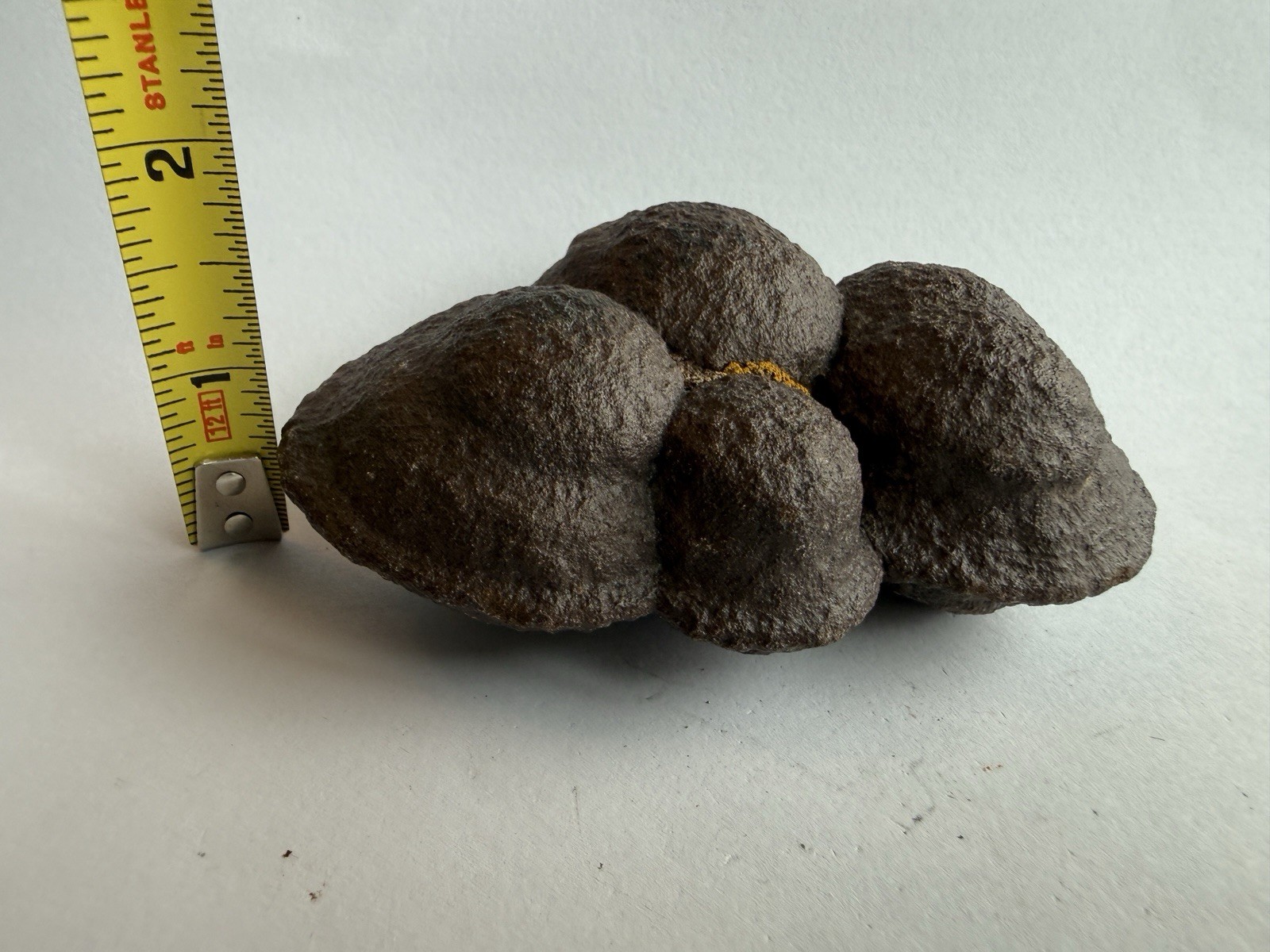 Botryoidal Goethite Hematite Specimen Natural Iron Mineral Cluster 268g 4”