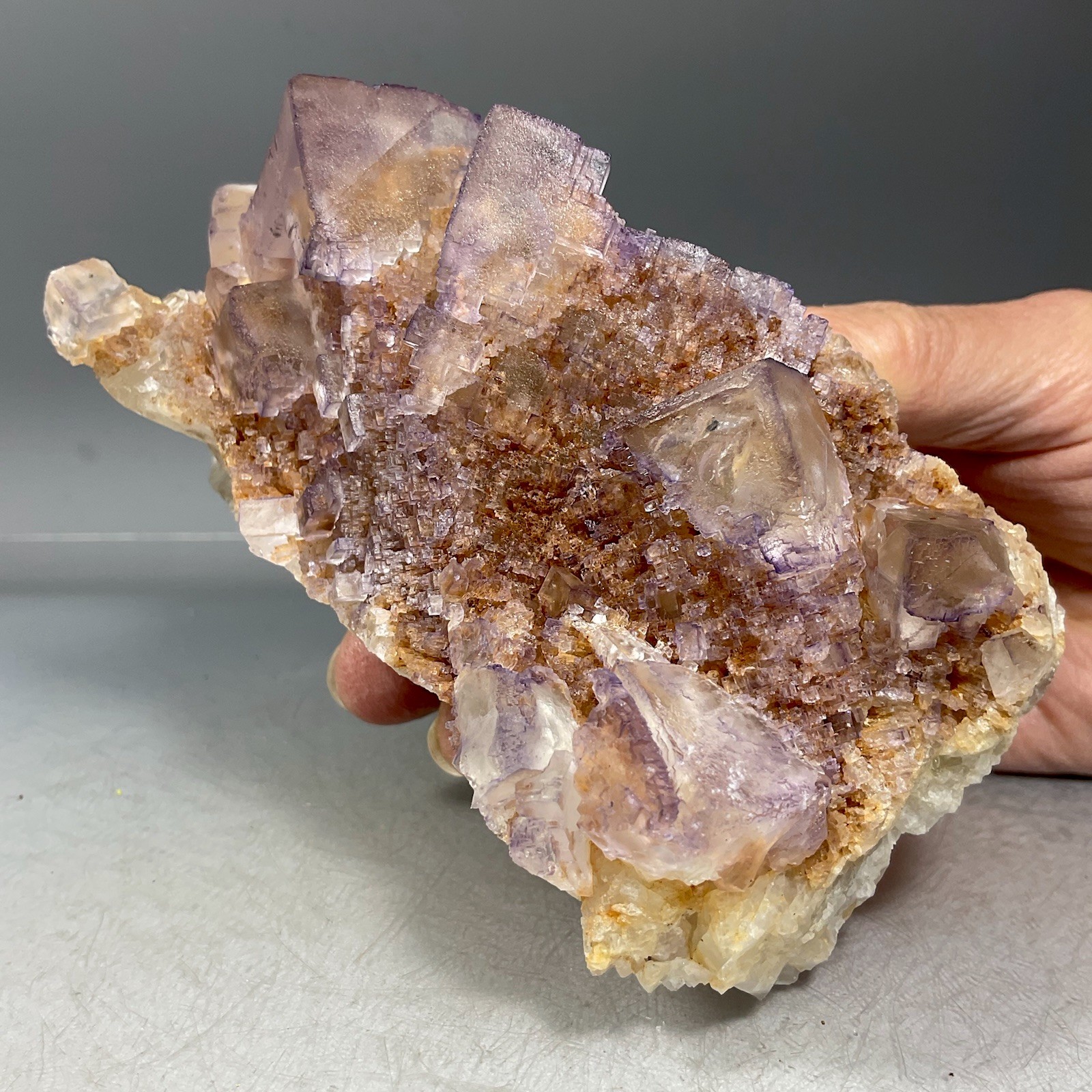 SS Rocks- Fluorite (Griffith’s Mine, Hasties Quarry, Hardin Co, Illinois) 1.58lb