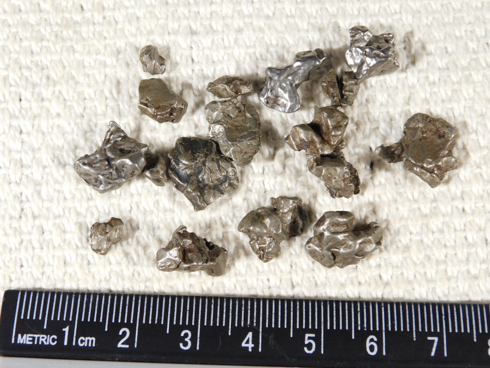 Big Lot of Little Campo Del Cielo METEORITES 100% Authentic Argentina 20.0gr