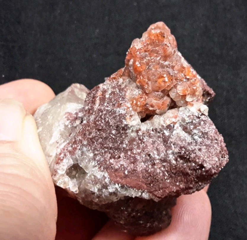 13 Piece Lot of FLUORITE with CALCITE from Chihuahua, Mexico (2 Pounds)