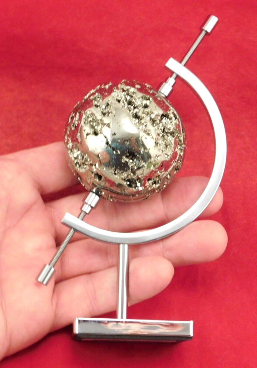 Display Stand CALIPER Type Adjustable Chrome Medium Size