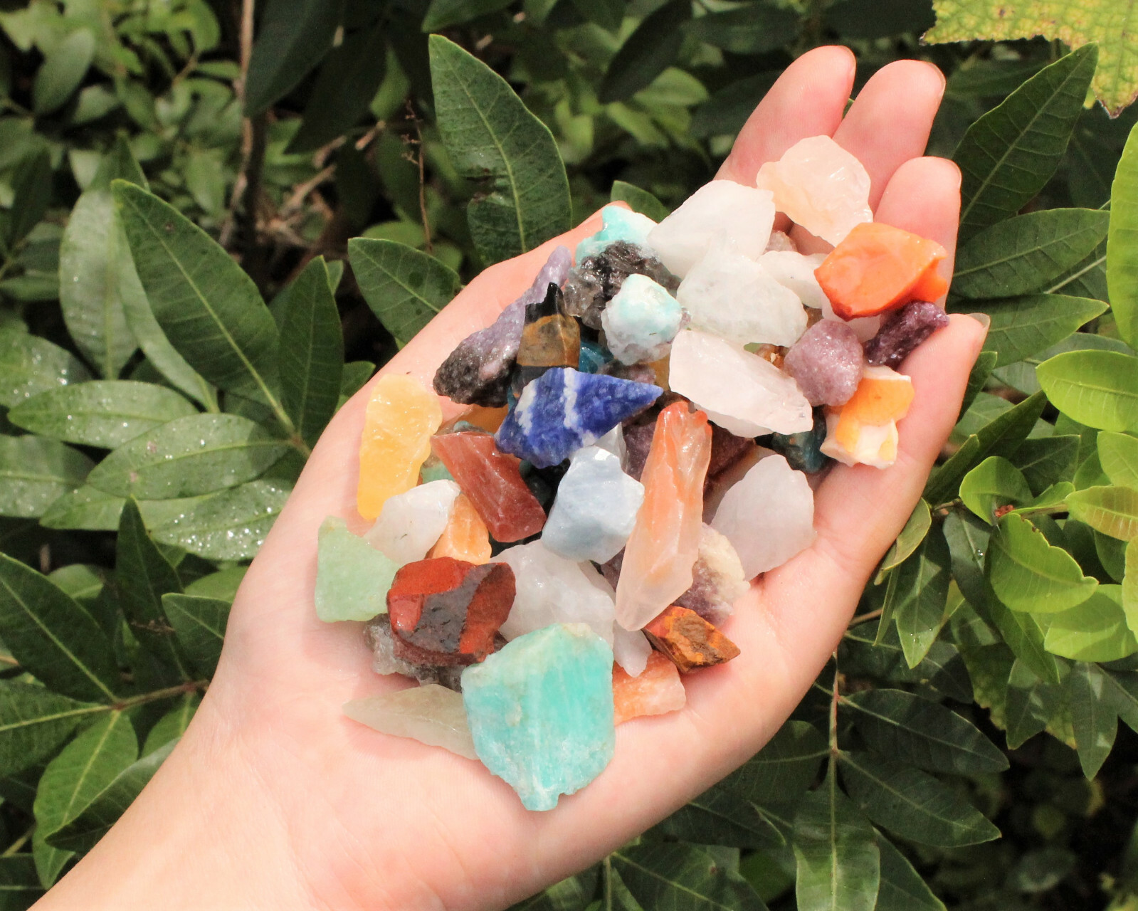 Rough Assorted Chips Wholesale Bulk Lots (Natural Raw Crafters Gemstone Mix)