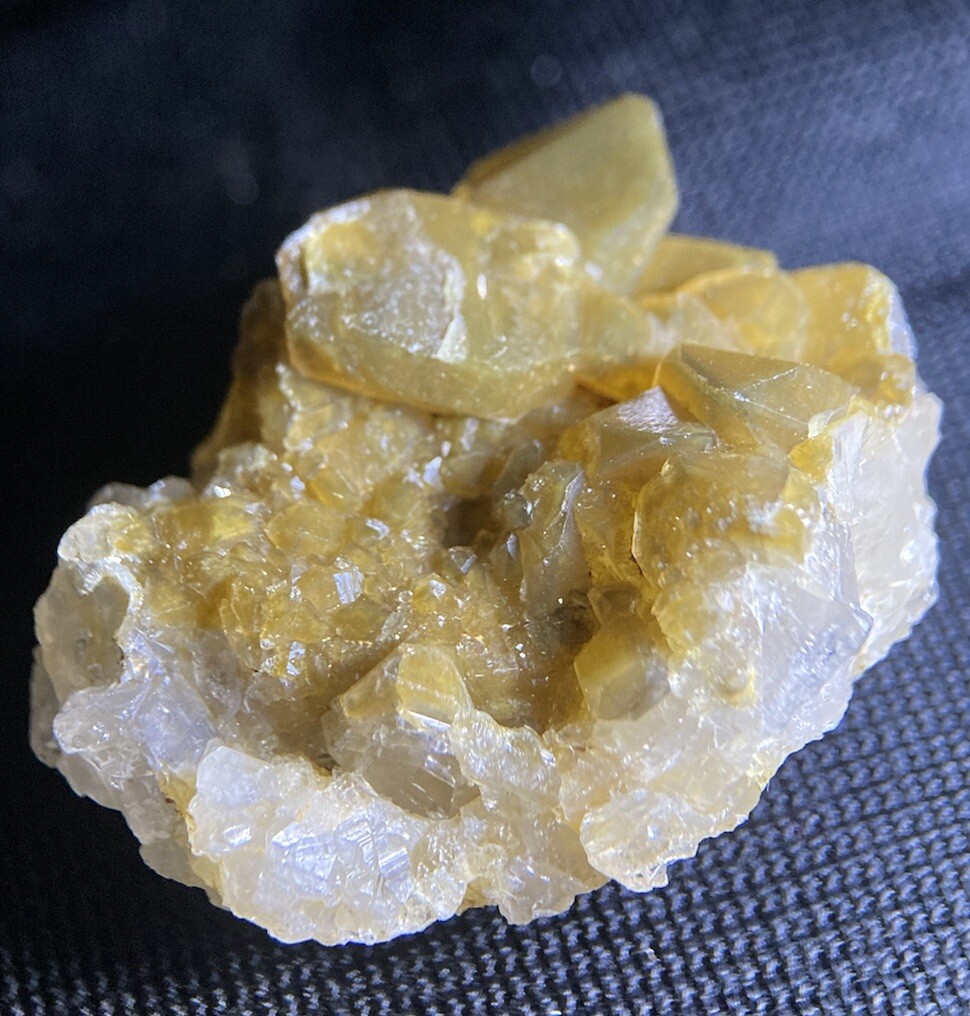 GOLDEN HEALER QUARTZ Natural Crystal Point Cluster SOLWEZI ZAMBIA