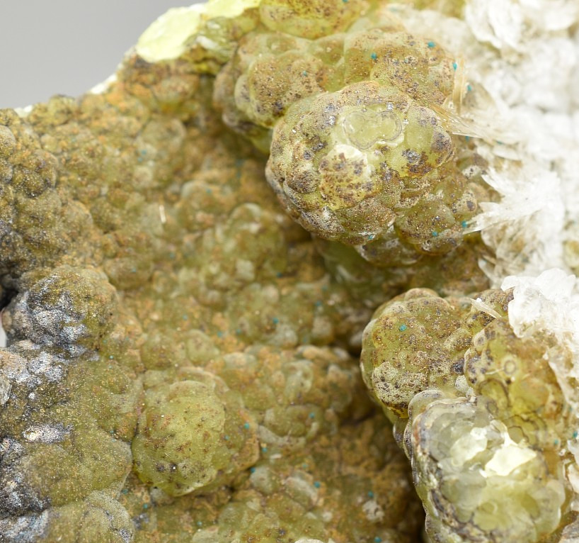 Smithsonite, Calcite, Aurichalcite – 79 Mine, Gila Co., Arizona