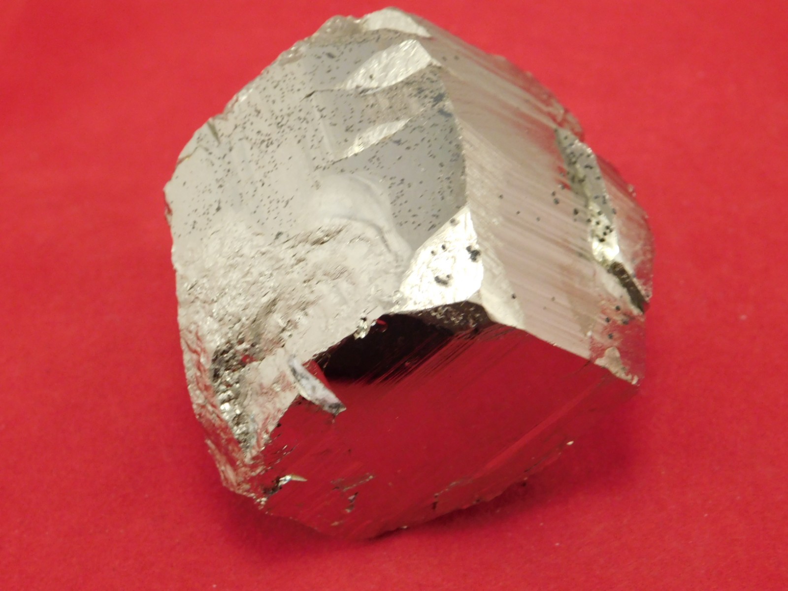Larger! 100% Natural Pyrite CUBE Cluster Huanzala Mine Peru 358gr