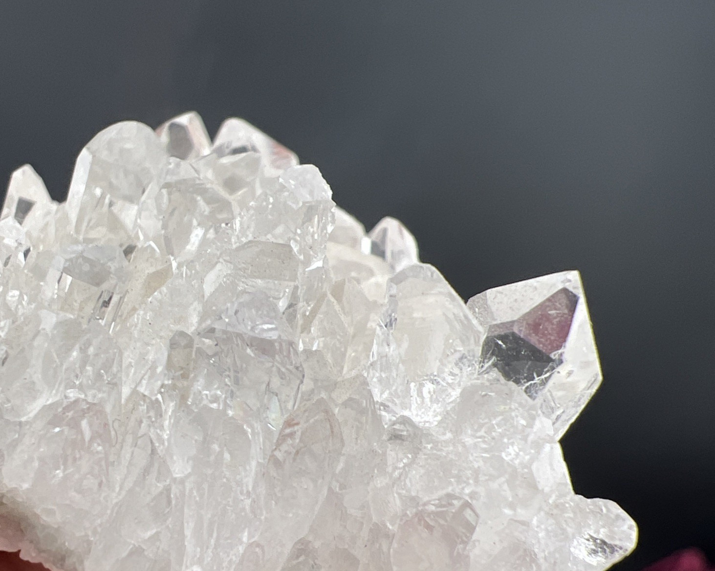Natural Clear Lemurian Quartz Crystal Cluster Minas Gerais, Brazil 60 grams