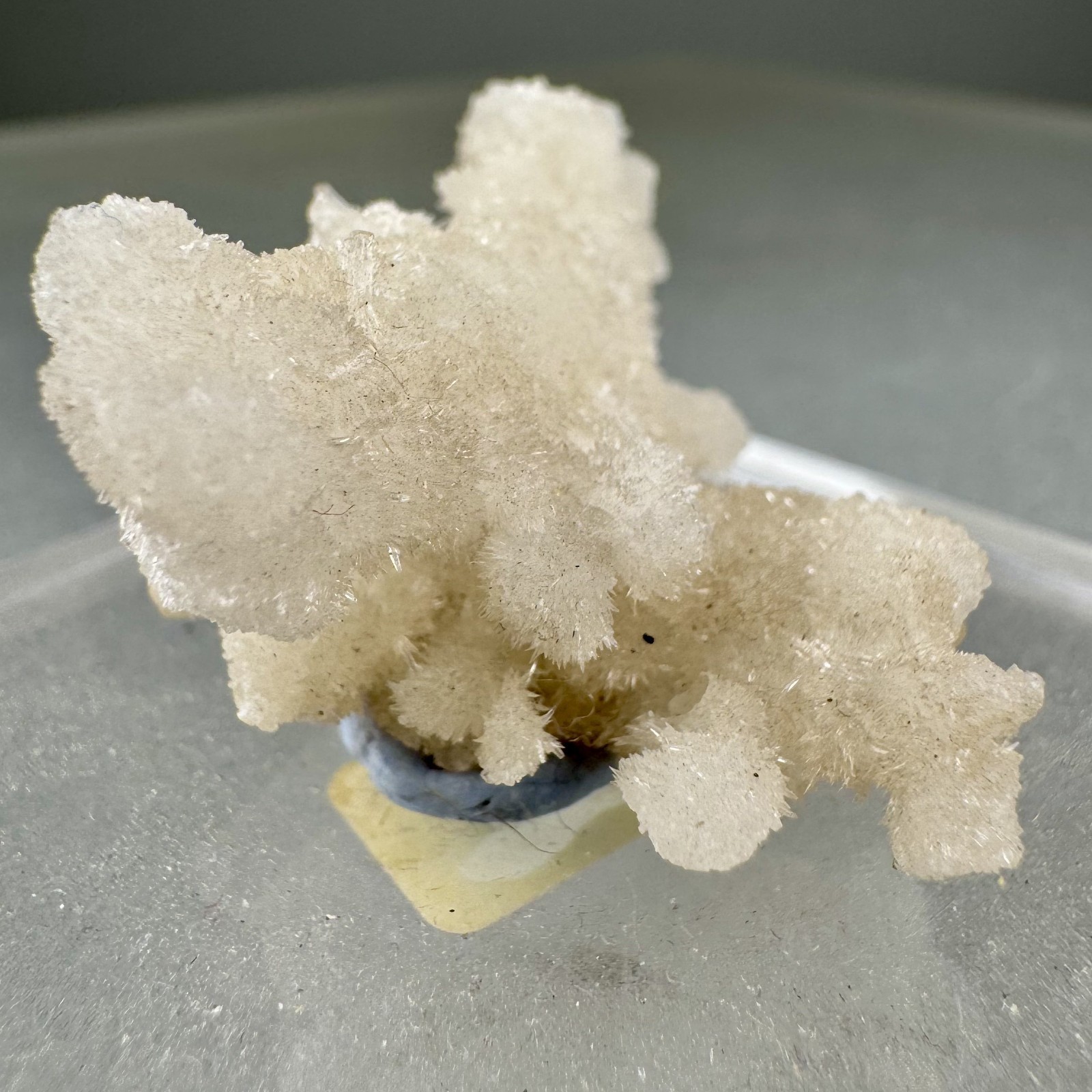 Strontianite: Minerva No. 1 Mine, Cave-In-Rock Mining Sub-District, Illinois, US