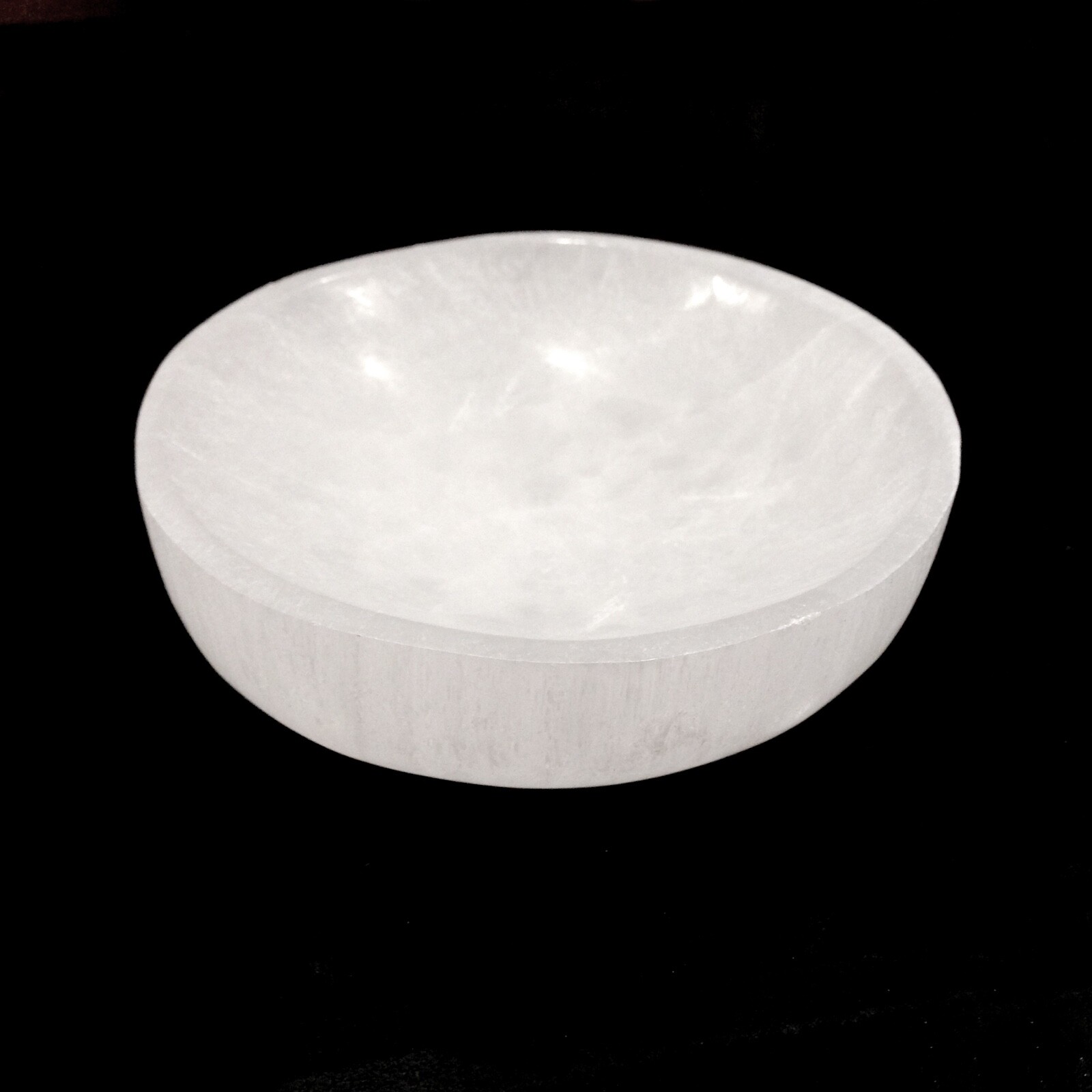 XL Selenite “Charging” Bowl White Crystal Stone Reiki CHARGED Healing Cleansing