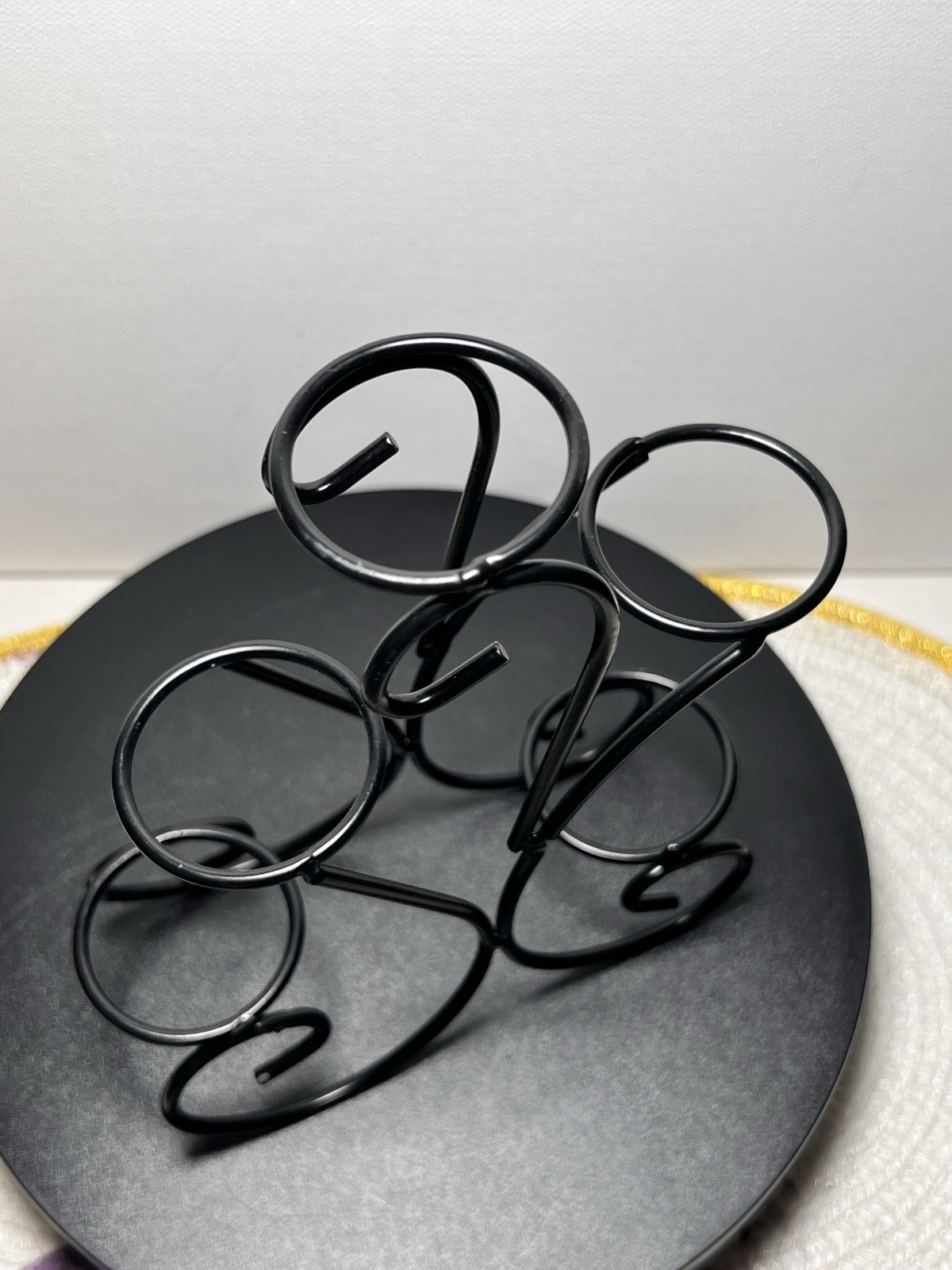 Sphere Holder – Black Holds 5 Spheres Sizes 71mm – 42mm (spheres not incl.)