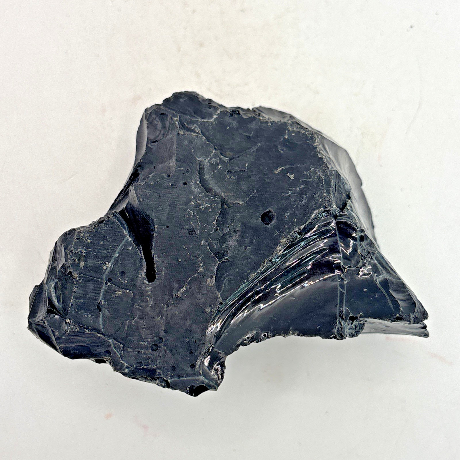 Beautiful Spider Web Obsidian Specimen 317 Grams