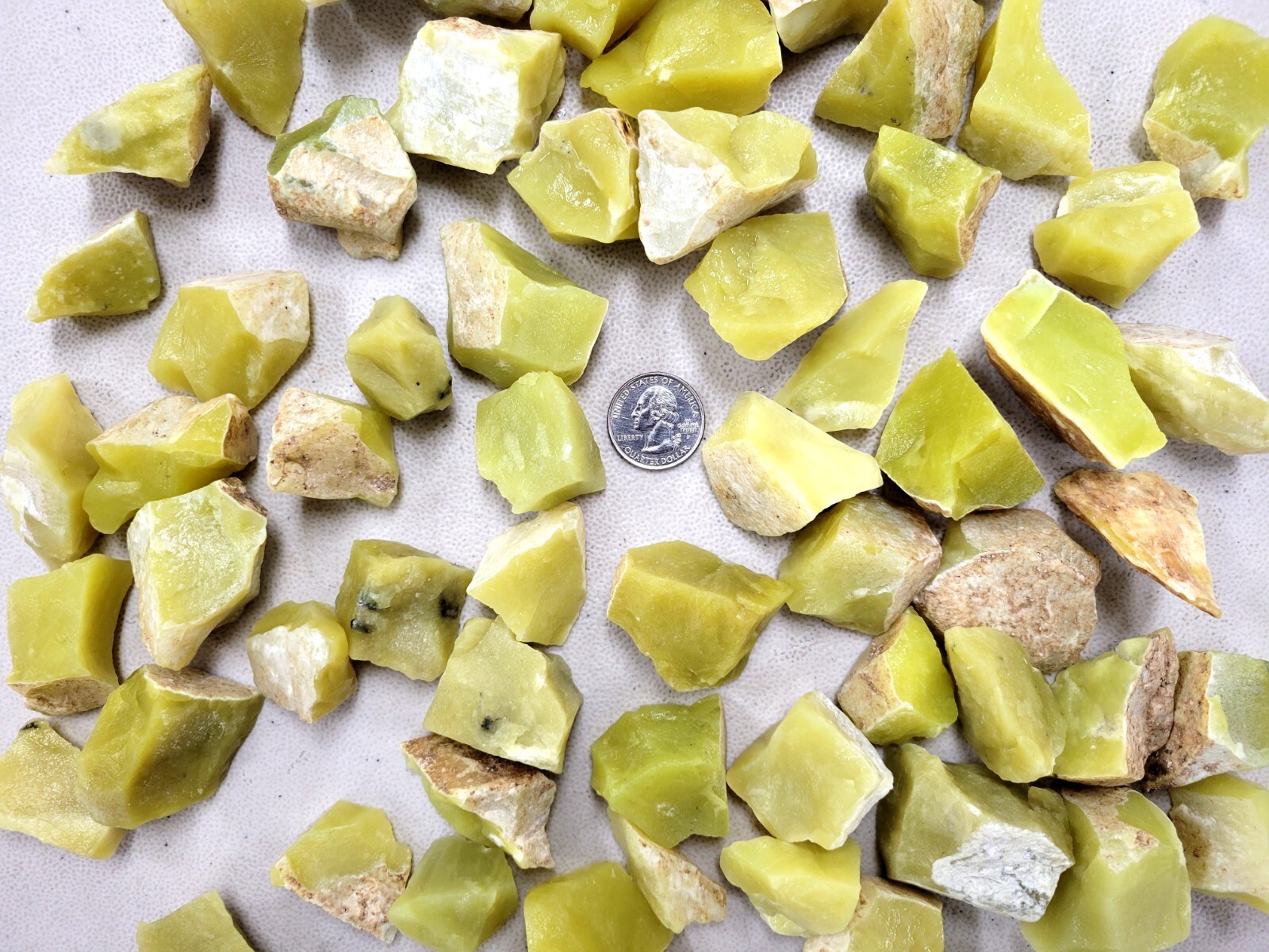 Natural Lemon Quartz Rough Crystals Bulk Wholesale Lot for Tumbling Healing