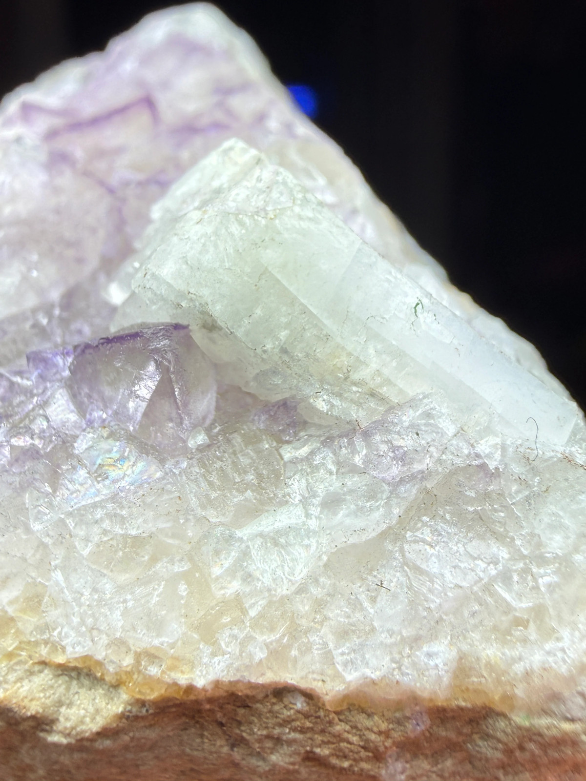 Fluorite, Baryte- Mundy’s Landing, Woodford County, Kentucky, USA