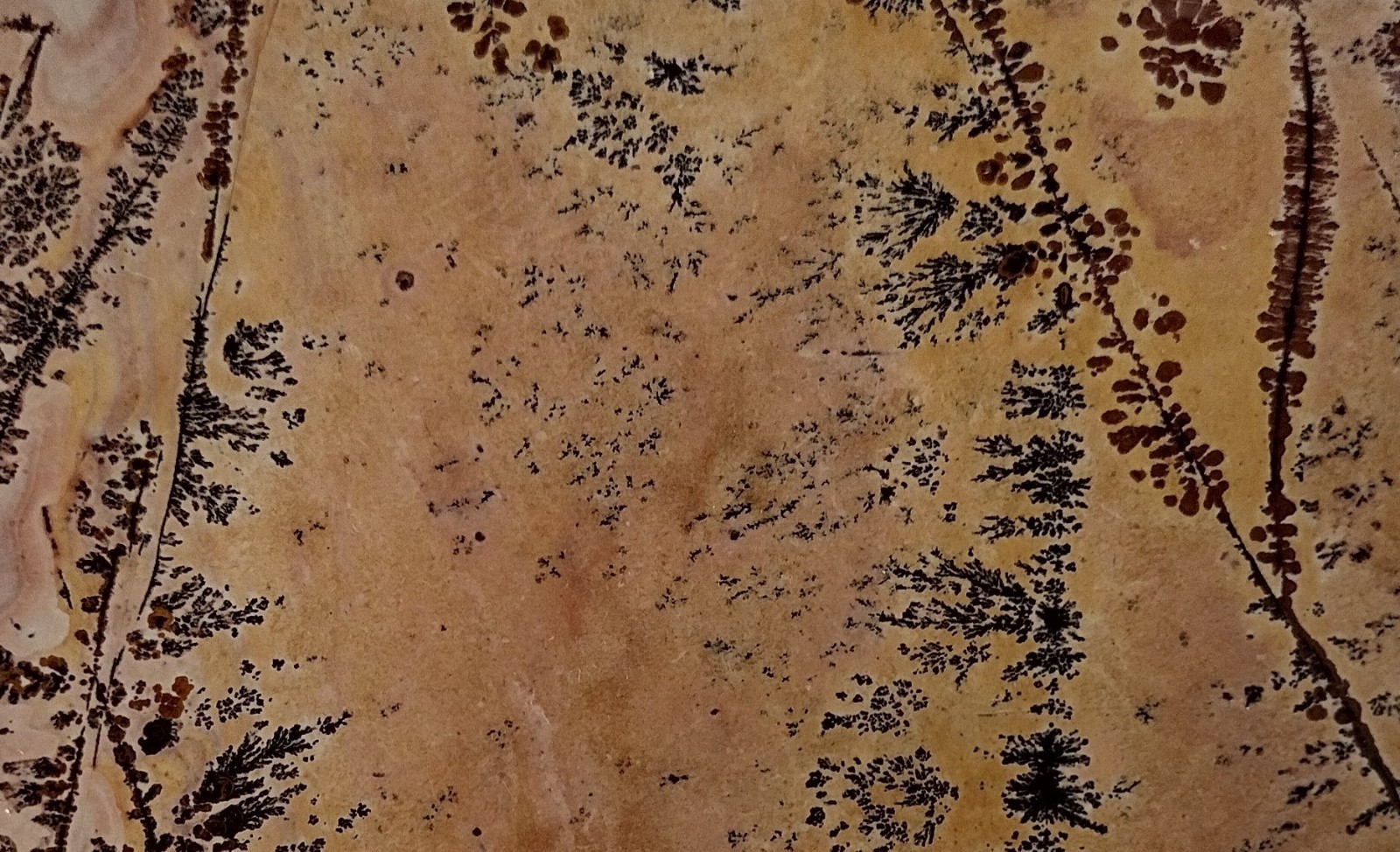 Picture Jasper Landscape Slab Scenic Desert Terrain Natural Earth Decor (25