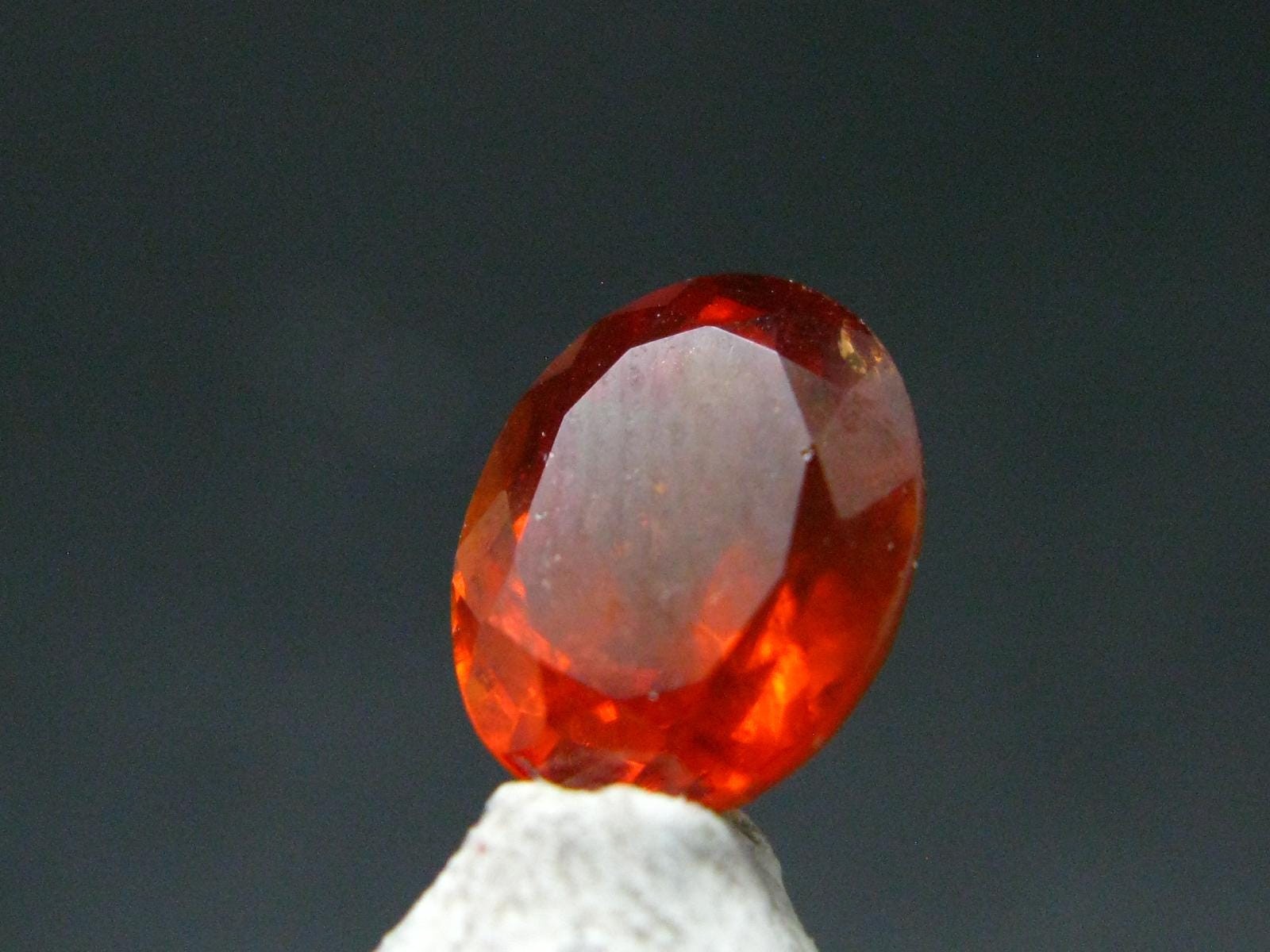 Hessonite Garnet Gem Cut Stone From Sri Lanka – 3.30 Carats
