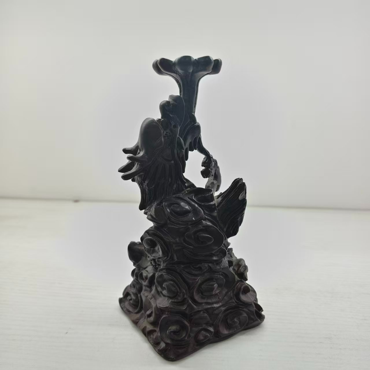 water spray dragon shape stand for crystal sphere