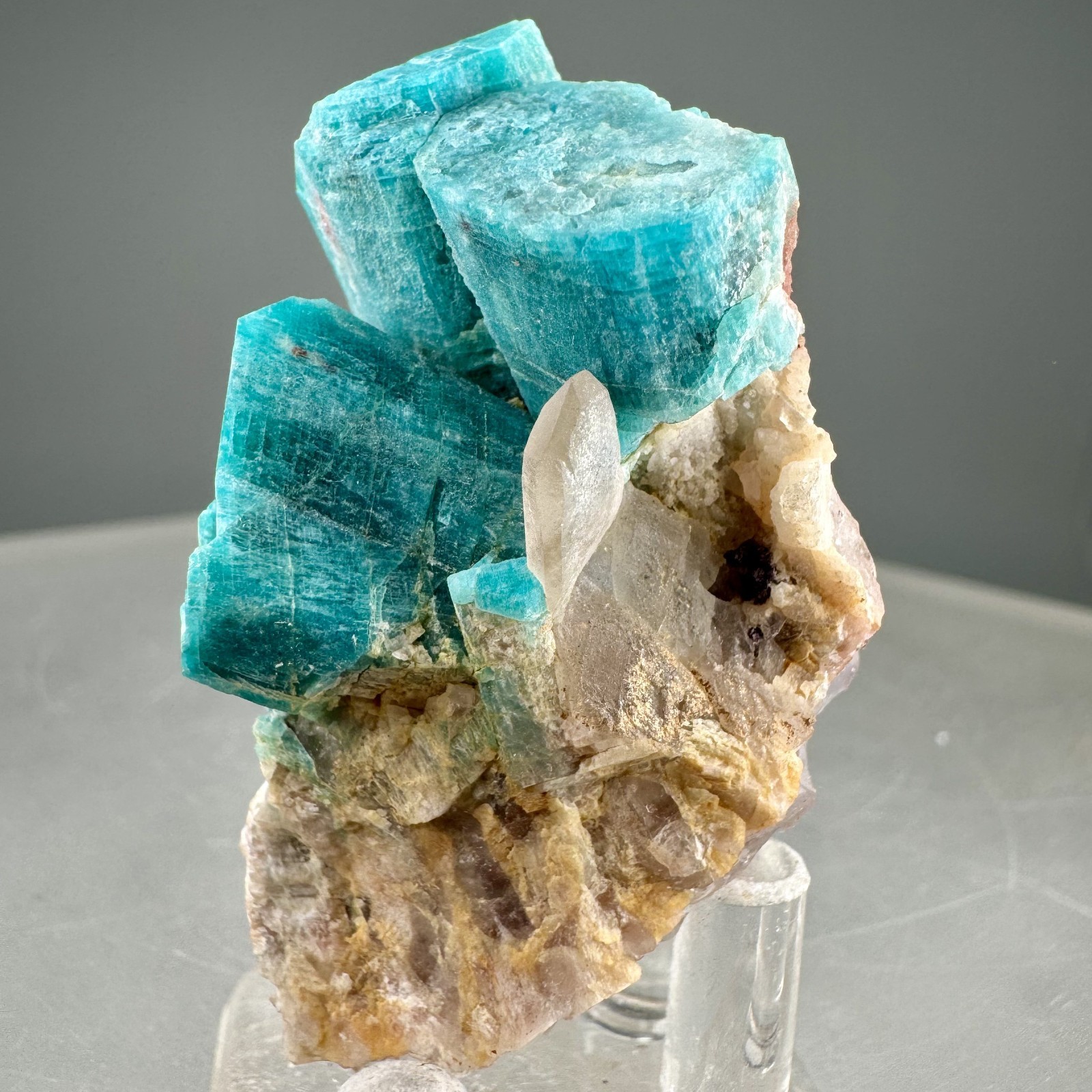 Microcline var. Amazonite: Lake George, Park County, Colorado, USA