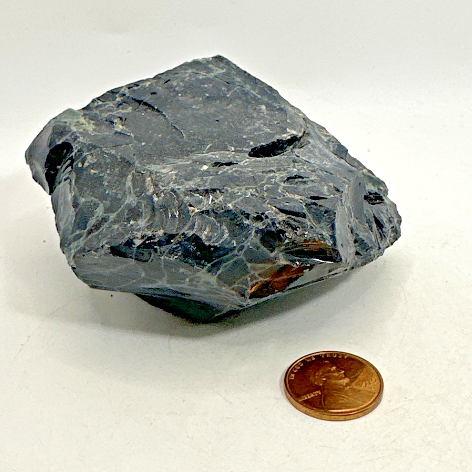 Beautiful Spider Web Obsidian Specimen 263 Grams