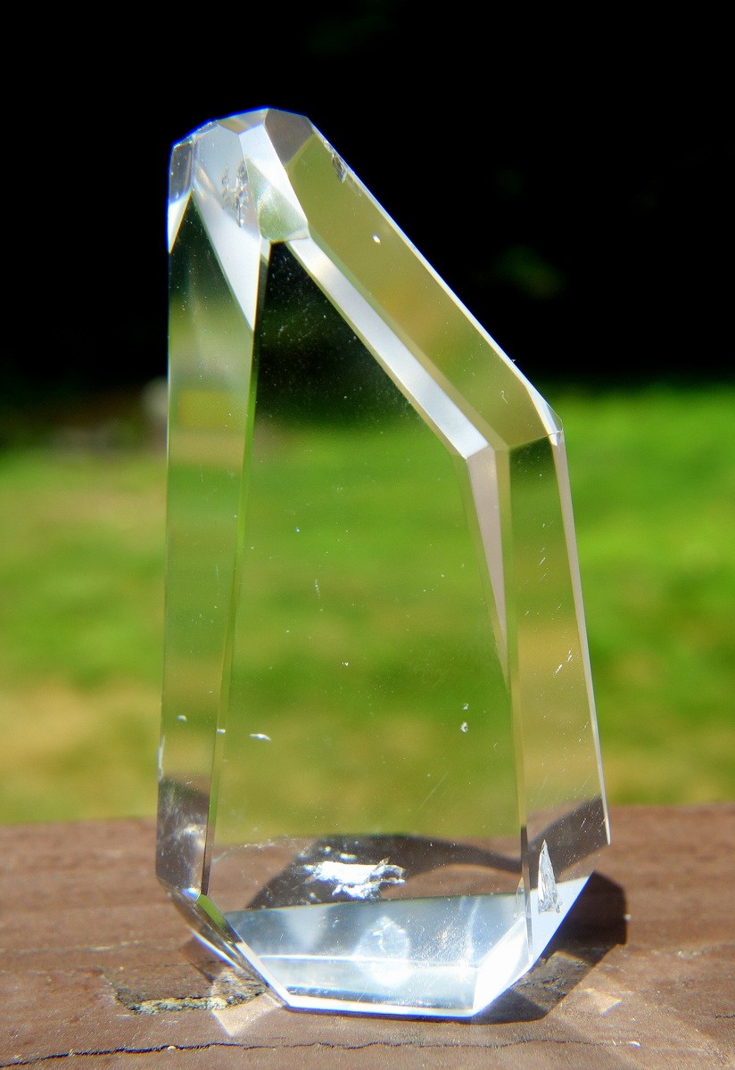 Polished Lemurian Quartz Free Form Crystal