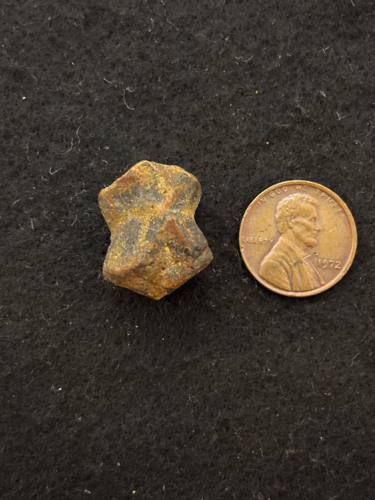 12 Natural Staurolite Fairy Cross Crystals Fannin County Georgia Mineral Lot